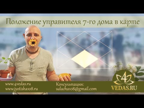 Видео: 061. Положение управителя 7-го дома в карте.  | ДЖЙОТИШЬ