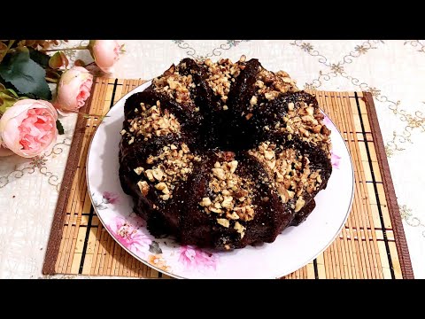 Видео: ШОКОЛАДНЫЙ ПИРОГ С ВАРЕНЬЕМ,НУ ОЧЕНЬ ВКУСНЫЙ!😋👍