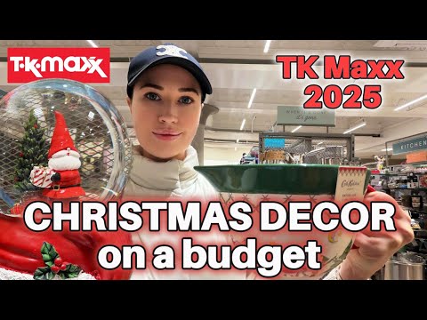 Видео: РОЖДЕСТВЕНСКИЕ НОВИНКИ TK Maxx London 2025: бюджетные праздничные находки! Что НОВОГО в этом году?