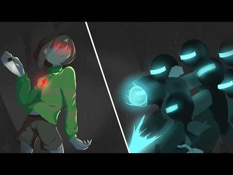 Видео: Chara VS Skell's Army - Undertale анимация (Megatale Part-9)