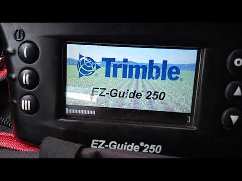 Видео: прошиваем  trimble guide 250 новой прошивкой