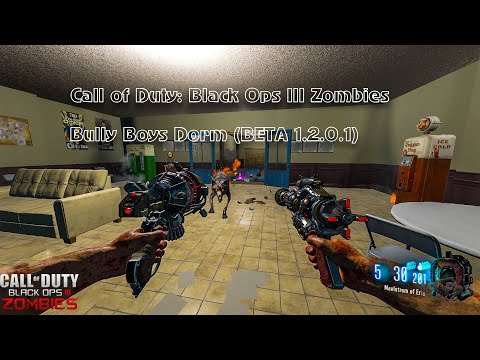 Видео: Call of Duty: Black Ops III Zombies - Bully Boys Dorm (BETA 1.2.0.1) - Выживание