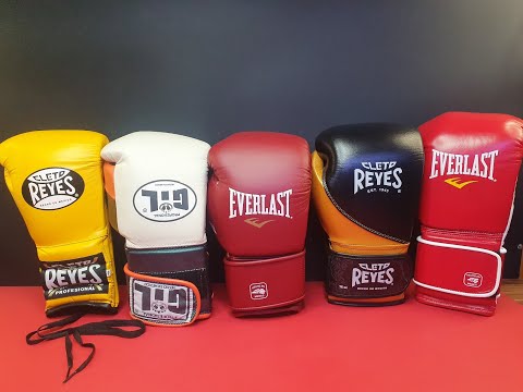 Видео: Cleto Reyes, Gill, Everlast MX, MX2 Review-Обзор сравнение мексиканских боксерских перчаток.