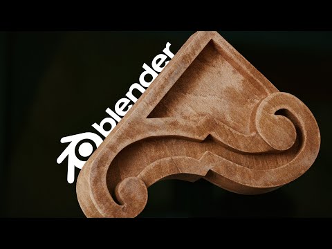Видео: Моделирование сложных форм в Blender — продвинутое 3D-моделирование