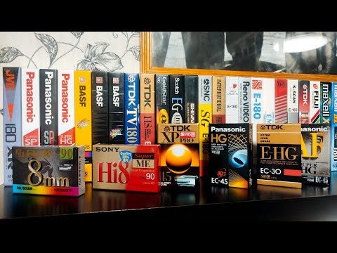 Видео: 📼 Кассеты - TDK / Panasonic / Scotch / BASF / JVC / Gold Star / Shivaki / ВК / VHS / Video8 / VHS-C