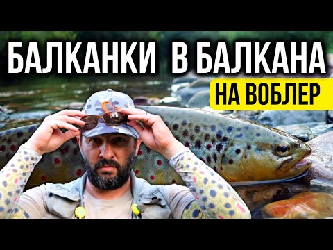 Видео: Риболов на ПЪСТЪРВА на ВОБЛЕР на малка река