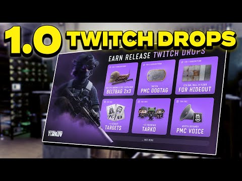 Видео: Анонсирован Twitch DROPS версии 1.0! — Новости и обновления Escape from Tarkov