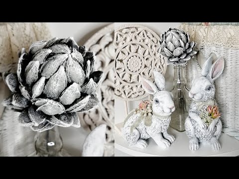 Видео: АРТИШОК из фруктовых КОСТОЧЕК / Поделки из природных материалов