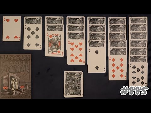 Видео: Колода «День мертвых» (Fulton's) ~ ASMR Solitaire #885