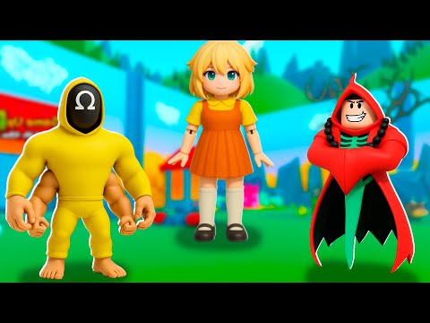 Видео: Тренер быстро меня прокачал в Эволюция кальмара / Squid Evolution Роблокс !