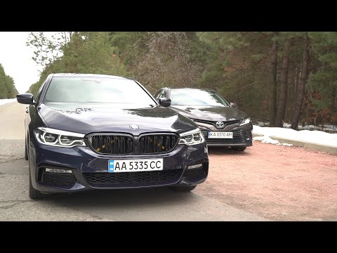 Видео: BMW 5 G30 540 & Camry XV70. Надо быть а не казаться.