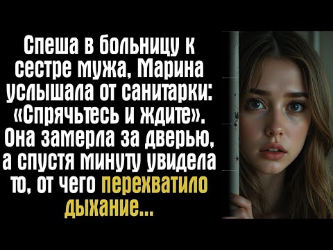 Видео: Спеша в больницу к сестре мужа, Марина услышала, как медсестра прошептала: «Спрячьтесь и ждите». С…