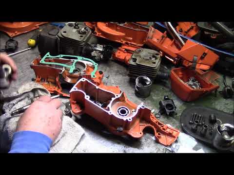 Видео: Husqvarna 372xp X-Torq и оригинальная версия: различия и как выглядят повреждения от прямого попа...