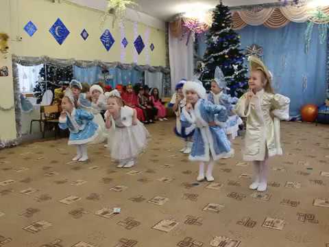 Видео: ЦРР - д.с. № 46 г.Саранск ,  танец Снегурочек "Зимушка-зима", подготовительная группа