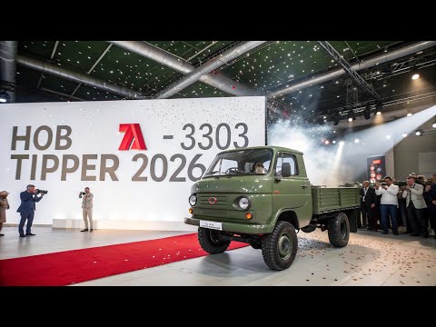 Видео: 💥 ШОК! Новый УАЗ-3303 Tipper 2026 — МОНСТР на колёсах! 🚛⚡