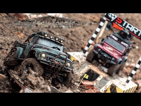 Видео: Екатеринбург Уктус. Соревнования трофи. Радиоуправляемые модели УАЗ, traxxas TRX 4, axial, Урал, ГАЗ