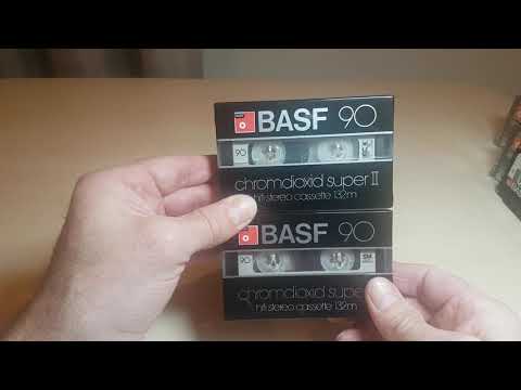 Видео: Аудио кассеты BASF chromdioxid  super