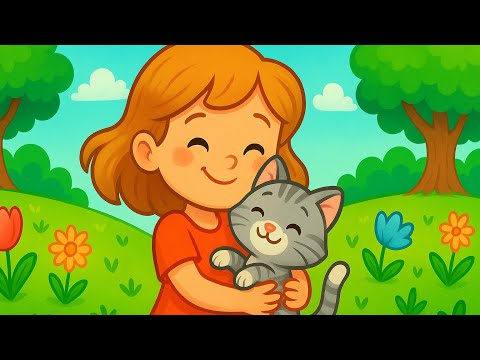 Видео: 🎶"Любимый котёнок" Добрая песня для детей!