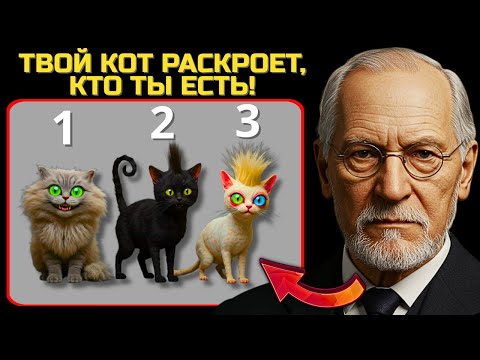 Видео: КОШКА, КОТОРУЮ ВЫ ВЫБЕРЕТЕ, ПОКАЖЕТ, КТО ВЫ НА САМОМ ДЕЛЕ – ПСИХОЛОГИЧЕСКИЙ ТЕСТ КАРЛА ЮНГА