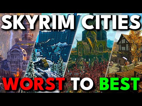 Видео: Все города Скайрима отсортированы от худшего к лучшему