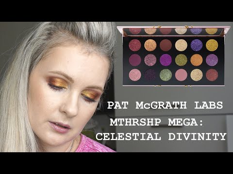 Видео: 3 макияжа палеткой от PAT McGRATH LABS. MTHRSHP MEGA: CELESTIAL DIVINITY.