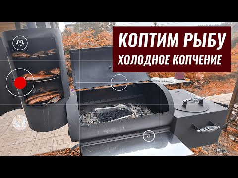 Видео: 🔥🐟 Как коптить рыбу. Холодное копчение в гриль смокере от завода мангалов