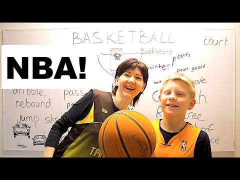 Видео: Almost NBA! 🏀 Basketball vocabulary and terms.🏀 Баскетбол по-английски!