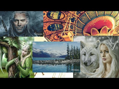 Видео: Карусель МНОГОЦВЕТКИ Круг 70)) Химера / Вышивка ))