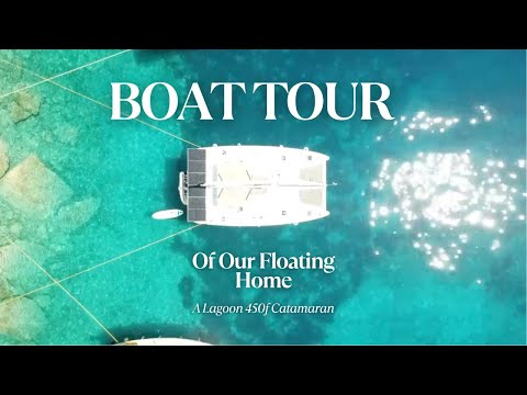 Видео: Экскурсия по нашему плавучему дому — катамарану Lagoon 450f. Эпизод: 26