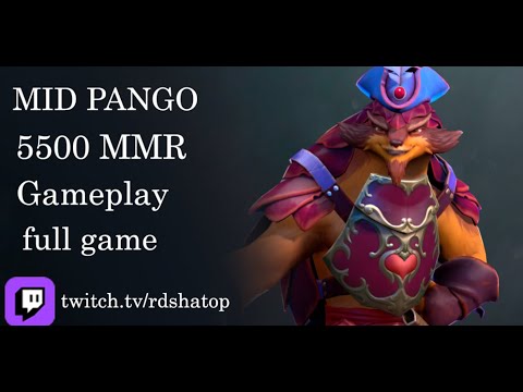 Видео: Мид пангольер дота 2 5500 ммр полная игра. MID PANGO DOTA 2 5500 MMR Gameplay full game.