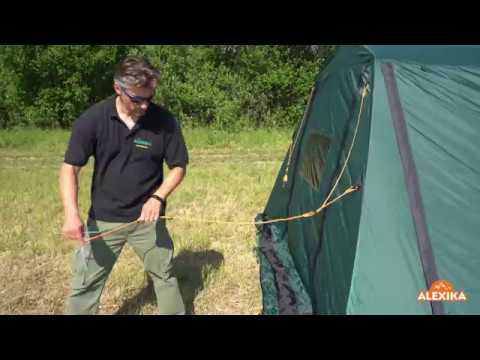 Видео: Alexika Victoria 5 Luxe - сборка кемпинговой палатки