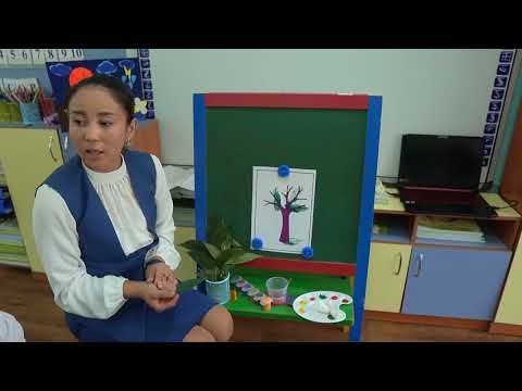 Видео: Тақырыбы:”Күзгі жапырақтар” Тобы:”Жас өркен”  Тәрбиеші:Кустаева А.Б.