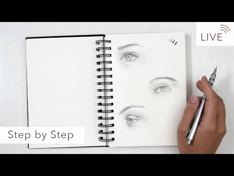 Видео: Рисуем глаза вместе — Время креативного искусства