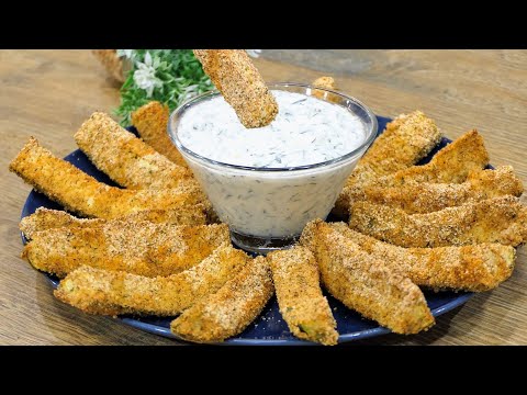 Видео: Я больше не жарю кабачки. Как приготовить невероятно вкусные, быстрые и простые хрустящие кабачки