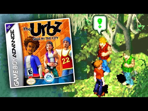 Видео: Urbz: Sims in the City, издание GBA, шедевр ролевой игры...
