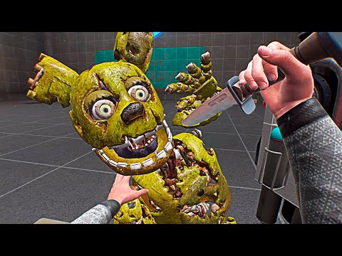 Видео: Спрингтрап (Springtrap) в Boneworks