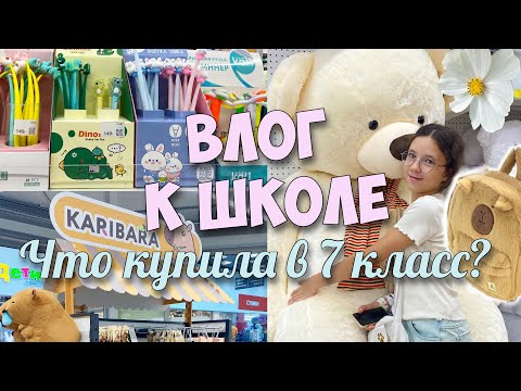Видео: ПОКУПКИ В 7 КЛАСС! Школьная канцелярия и одежда!