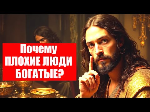 Видео: ПОЧЕМУ ПЛОХИЕ ЛЮДИ СТАНОВЯТСЯ БОГАТЫМИ? Ответ Бога ШОКИРУЕТ! | Библейская мудрость