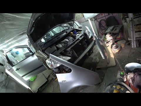 Видео: Как снять передние крылья Ford Galaxy