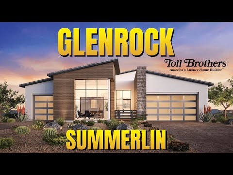 Видео: Glenrock от Toll Brothers | Роскошные новые дома на продажу в Grand Park Village, Summerlin West