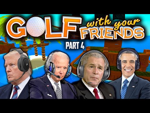 Видео: Президенты США играют в гольф с вашими друзьями (часть 4)