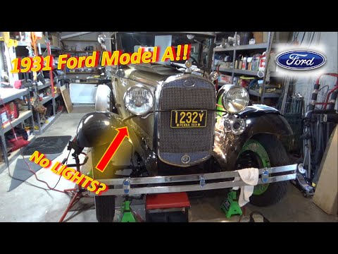 Видео: Ford Model A 1931 года!! Нет фар? (Самая быстрая диагностика в истории!)