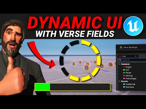 Видео: Создание ДИНАМИЧЕСКОГО пользовательского интерфейса с полями стихов в Fortnite Creative/UEFN! (По...