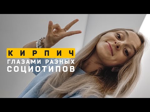 Видео: Кирпич глазами разных социотипов. Часть 2. Соционика