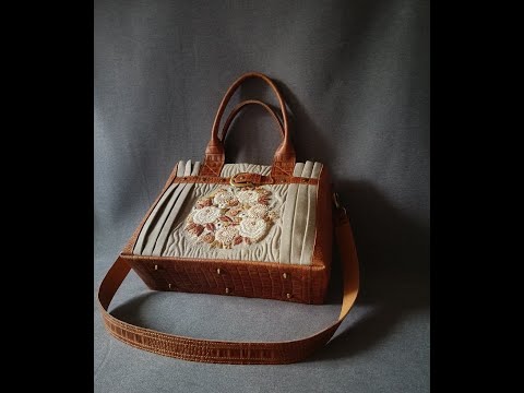 Видео: Мои работы вам для вдохновения. Корзинка с закрытым верхом.