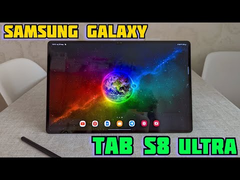 Видео: Galaxy Tab S8 Ultra | Первые впечатления, Шим, Звук, Чехол-Клавиатура | Восторг