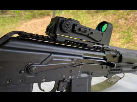 Видео: Стальная планка пикатинни на АК-74 для любых прицелов