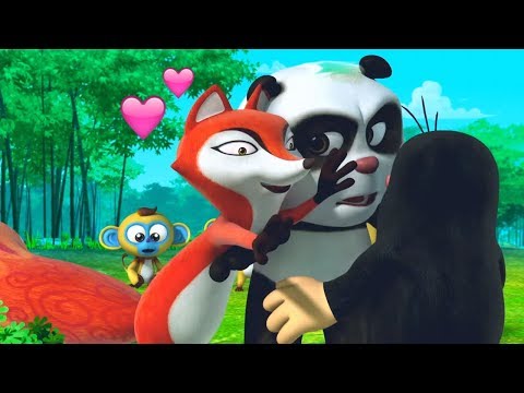Видео: Мультфильмы - КРОТИК И ПАНДА - Все серии подряд - Сборник