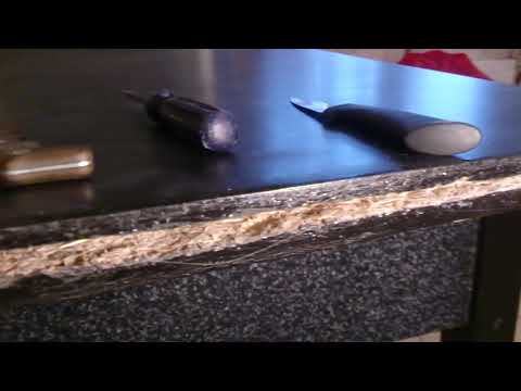 Видео: Ремонт столешницы из ДСП после вздутия.