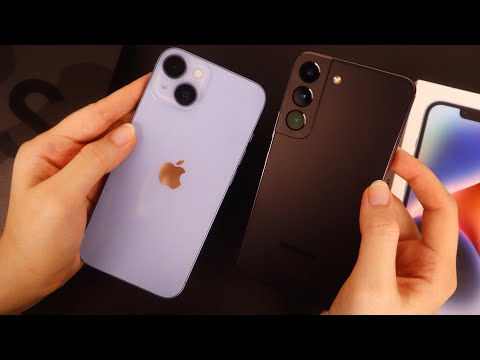 Видео: САМОЕ БЕСПОЛЕЗНОЕ СРАВНЕНИЕ Apple iPhone 14 vs Samsung Galaxy S22